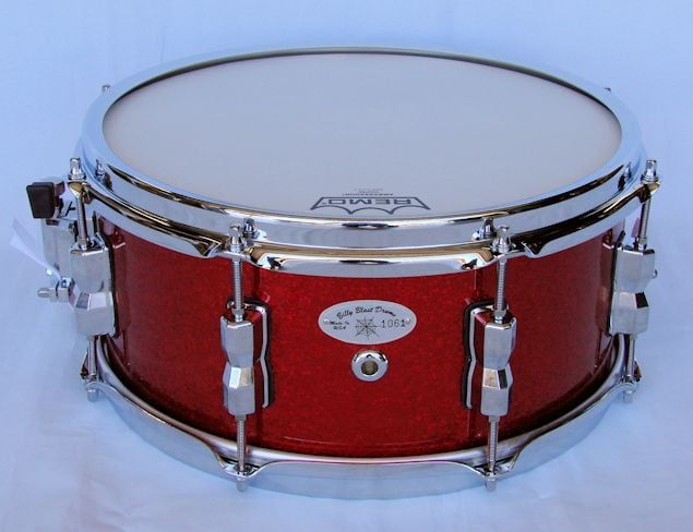 13x6 Red Sparkle Snare Drum